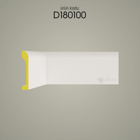 Poliüretan Süpürgelik Dekoratif Motifli - Alçı Süpürgelik Muadili Modelleri ve Tasarım Örnekleri