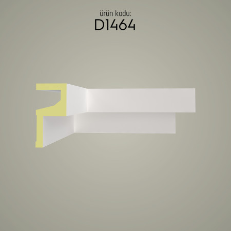 Poliüretan Söve D1464: Dekoratif Desenli Pencere Kenarı Söve Modelleri ve İmalattan Üretici Fikirleri
