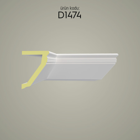 Poliüretan Söve D1474: Dış Cephe Dekoratif Desenli Pencere Kenarı Söve Modelleri ve Tasarım Örnekleri