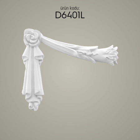 Poliüretan Süslemeler D6401L: Dekoratif Duvar Aksesuarları ve Süslemesi - Modelleri, Çeşitleri ve İmalattan Tasarım Fikirleri