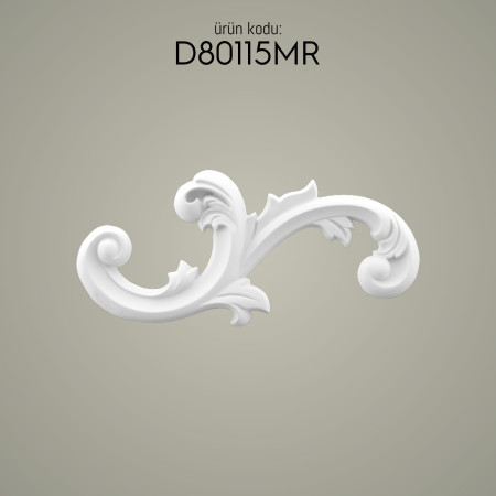 Poliüretan Süslemeler D80115MR: Poliüretan Duvar Aksesuar ve Süslemesi - Dekorasyon Tasarım Modelleri ve Üretici Çeşitleri