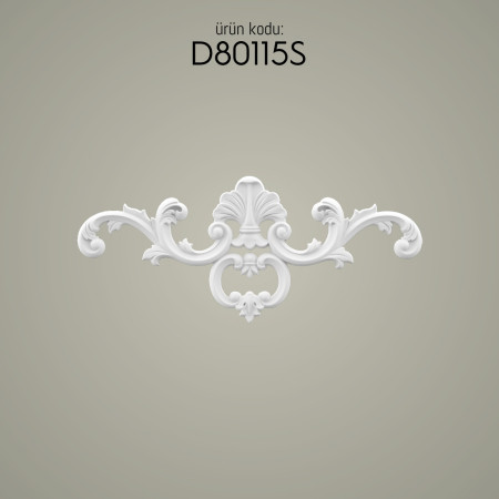 Poliüretan Süslemeler D80115S: Dekoratif Motifli Duvar Aksesuar ve Süslemesi Modelleri - İmalattan Üretici Tasarım Çeşitleri