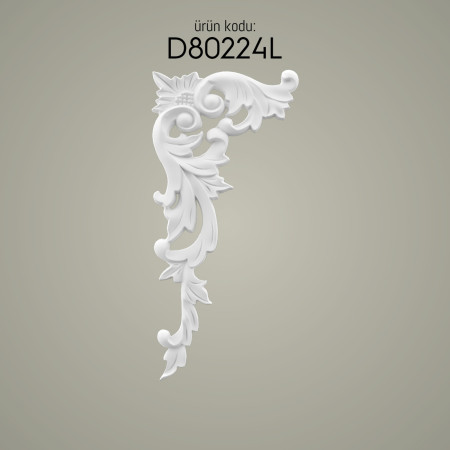 Poliüretan Süslemeler Desenli Duvar Aksesuar ve Süslemeleri - Alçı Aksesuar Muadili Dekorasyon Modelleri