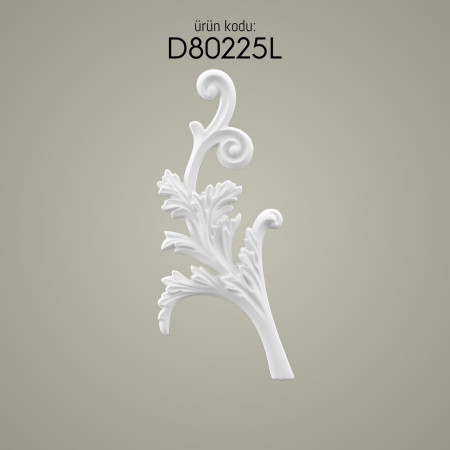 Poliüretan Süslemeler D80225L: Dekoratif Desenli Duvar Aksesuar ve Süslemesi İmalatı - Çeşitleri, Tasarım ve Üretici Fikirleri