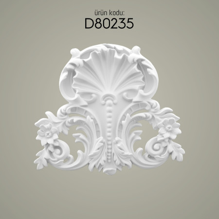 Poliüretan Süslemeler D80235: Dekoratif Desenli Duvar Aksesuar ve Süsleme Modelleri - İmalattan Üretici Tasarım Çeşitleri
