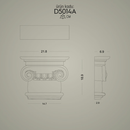 Poliüretan Pilaster Sütun Başlık Osmanlı Pilaster Sütunları ve Başlıkları: Dekorasyon Çeşitleri ve Tasarım Örnekleri