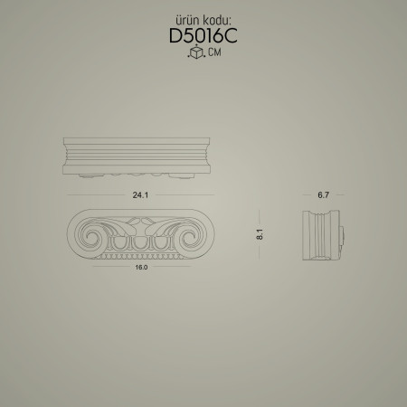 Poliüretan Pilaster Sütun İyon Başlık Osmanlı Modelleri ve Dekorasyon Fikirleri