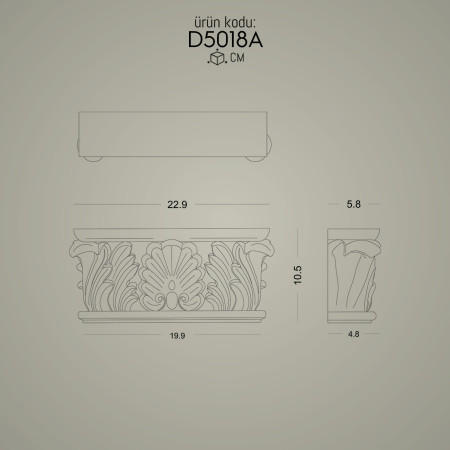 Poliüretan Pilaster Sütun Başlık Dor İyon Korint Poliüretan Pilaster Sütun Modelleri Dekoratif Sütunlar - Dekorasyon Tasarımı ve Üretici Çeşitleri