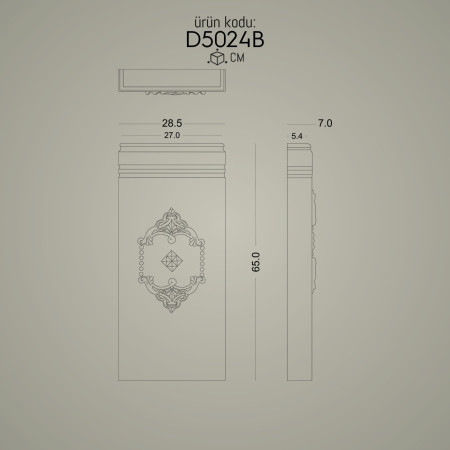 Poliüretan Pilaster Sütun Alt Kaide Söve Sütun Poliüretan Pilaster Sütun Başlıkları Dekoratif Dor İyon Korint Sütun ve Başlığı: Dekorasyon Modelleri ve Tasarım Örnekleri