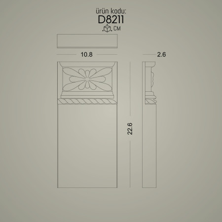 Poliüretan Pilaster Sütun Alt Kaide Poliüretan Dekor Pilaster Sütun Başlığı Fiyatları - Üretici Tasarım Modelleri ve Çeşitleri