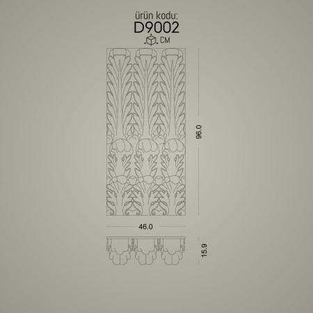 Poliüretan Pilaster Sütun Başlık Villa ve Giriş Kapısı Pilaster Sütun Başlık Fiyatı - Dekoratif Sütunlar, Modelleri ve Tasarım Örnekleri