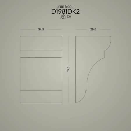 Poliüretan Ahşap Kiriş Payanda - Eskitme Antik Balta Yonması Tahta Görünümlü Kütük Modelleri ve Dekorasyon Fikirleri