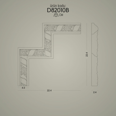 Poliüretan Desenli Çıta Köşe D82010B: İmalattan Üretici Örnekleri, Dekorasyon Modelleri ve Çeşitleri ile Tasarım Fikirleri