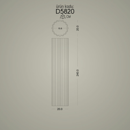 Poliüretan Yivli Sütun Osmanlı Sütun Başlık Modelleri - Dekorasyon Çeşitleri ve Tasarım Fikirleri
