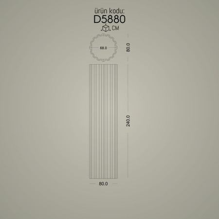 Poliüretan Yivli Sütun Villa ve Giriş Kapısı Sütun Modelleri - Dekoratif Sütunlar: Çeşitleri, Tasarım ve İmalattan Üretici Fikirleri