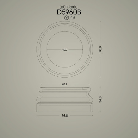 Tokat Gürme Düğün Salonu projesinde mekanın konseptine uygun olarak özgün dekorasyon tasarımını 3D ortamda olusturduk Hazırladığımız fotogerçekçi render çalısmalarıyla projeyi önceden görsellestirdik ve tüm poliüretan dekoratif malzemelerin imalatını kend