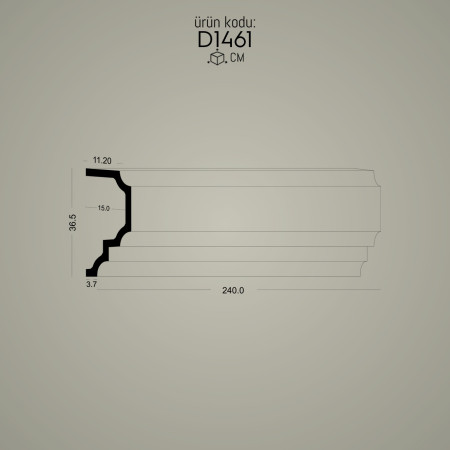 Poliüretan Söve D1461: Poliüretan Dekorasyon ve Cephe Kaplama Desenli Poliüretan Pencere Söve Modelleri ve Üretici Fikirleri