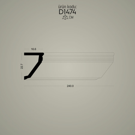 Poliüretan Söve D1474: Dış Cephe Dekoratif Desenli Pencere Kenarı Söve Modelleri ve Tasarım Örnekleri