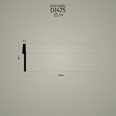 Poliüretan Söve D1475: Dış Cephe Dekoratif Poliüretan Söve İmalatı, Dekorasyon Modelleri ve Tasarım Çeşitleri