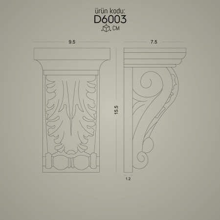 Poliüretan Payanda Modelleri - Süsleme Motifli Duvar Payanda Çeşitleri ve Dekorasyon Fikirleri