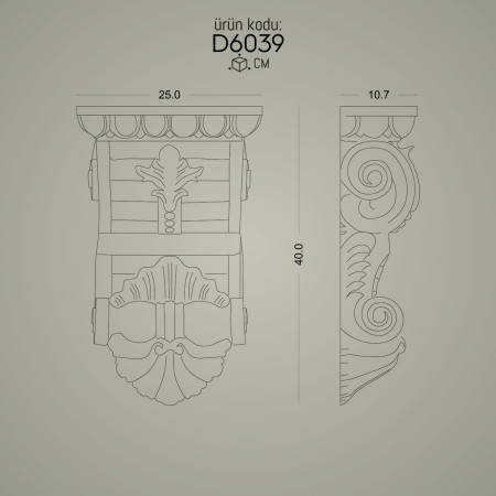 Poliüretan Payanda Dekoratif Desenli Duvar Payandaları Modelleri ve Üretici Çeşitleri