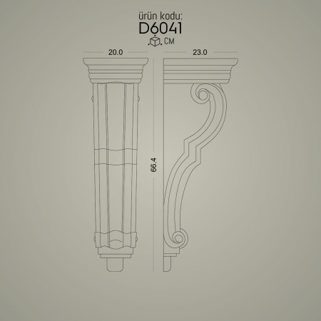 Poliüretan Payanda Salon Mutfak Yatak Odası Koridor Desenli Duvar Payandaları İmalatı - Dekorasyon Modelleri ve Çeşitleri