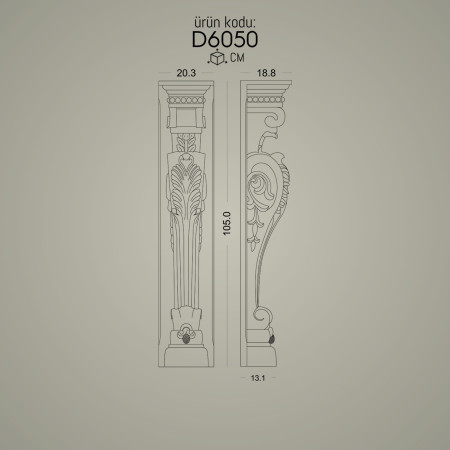 Poliüretan Payanda Poliüretan Süsleme Desenli Duvar Payanda Modelleri ve Dekorasyon Fikirleri