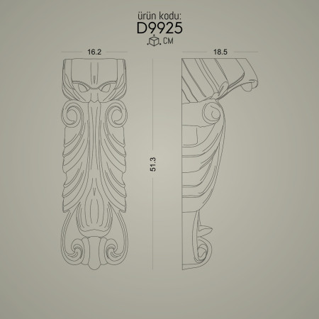 Poliüretan Payanda - Dekoratif Poliüretan Duvar Payanda İmalatı - Süsleme Ürünleri Modelleri ve Dekorasyon Fikirleri