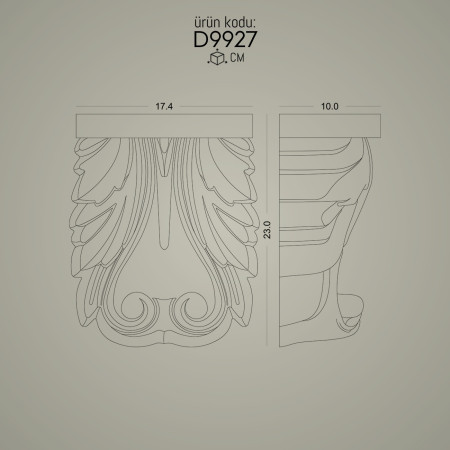 Poliüretan Payanda Çeşitleri - Alçı Payanda Muadili Duvar Payandaları Modelleri ve Dekorasyon Fikirleri