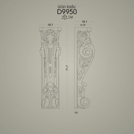 Poliüretan Payanda Duvar Payanda İmalatı - Dekorasyon Modelleri ve Çeşitleri, Üretici Tasarım Fikirleri