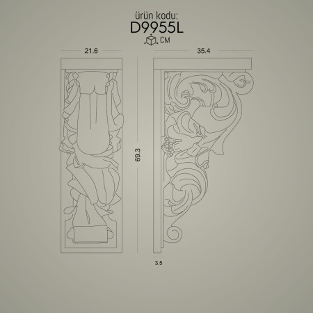 Poliüretan Payanda Poliüretan Süsleme Motifli Duvar Payanda İmalatı: Dekorasyon Modelleri ve Tasarım Çeşitleri