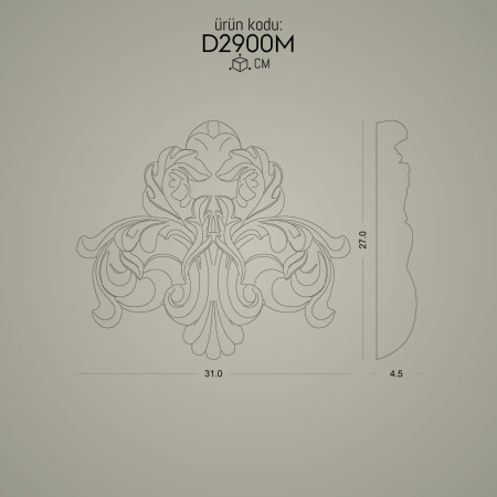 Poliüretan Süslemeler Klasik Dekor Dekoratif Motifli Duvar Aksesuar ve Süsleme İmalatı: Çeşitleri ve Tasarım Örnekleri