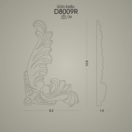 Poliüretan Süslemeler Salon Mutfak Yatak Odası Koridor Desenli Duvar Aksesuar ve Süslemesi: Dekorasyon Modelleri ve Çeşitleri