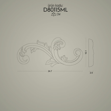 Poliüretan Süslemeler Salon Mutfak Yatak Odası Koridor Desenli Duvar Aksesuar ve Süslemesi: Dekorasyon Modelleri ve Tasarım Örnekleri