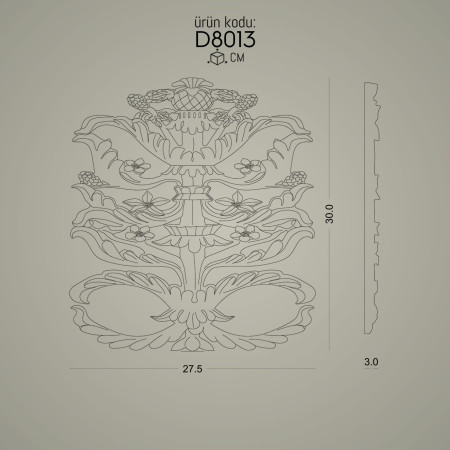 Poliüretan Süslemeler Klasik Dekor - Dekoratif Duvar Aksesuarları ve Süsleme Modelleri - Üreticiden İmalat Fiyatları