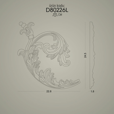 Poliüretan Süslemeler Desenli Duvar Aksesuar ve Süslemeleri: Dekorasyon Modelleri ve Tasarım Çeşitleri