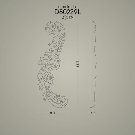 Poliüretan Süslemeler Dekoratif Duvar Aksesuar ve Süsleme Poliüretan Dekorasyon Modelleri