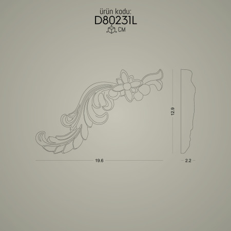 Poliüretan Süslemeler Salon Mutfak Yatak Odası Koridor Dekoratif Motifli Duvar Aksesuar ve Süsleme Poliüretan Dekorasyon Modelleri