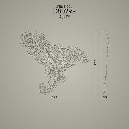 Poliüretan Süslemeler Dekoratif Desenli Poliüretan Duvar Aksesuar ve Süsleme Fiyatları - Alçı Aksesuar ve Süsleme Muadili Modelleri ve Tasarım Örnekleri