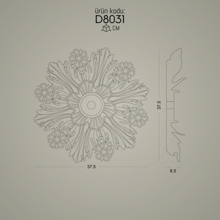 Poliüretan Süslemeler - Dekoratif Desenli Duvar Aksesuarları ve Süslemeleri: Üretici İmalattan Çeşitleri ve Tasarım Örnekleri