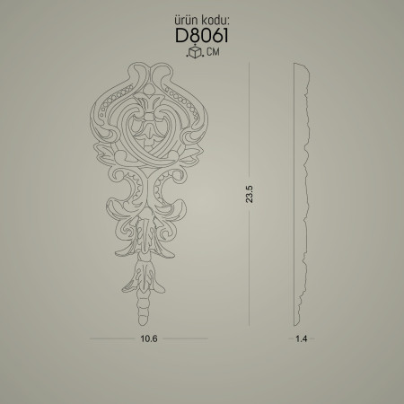 Poliüretan Süslemeler Motifli Duvar Aksesuar ve Süslemesi: Üretici İmalattan Dekorasyon Modelleri ve Tasarım Örnekleri