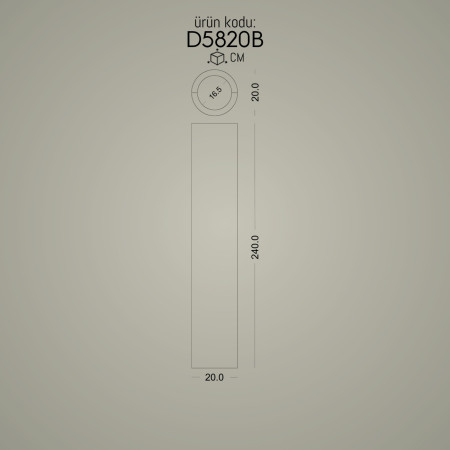 Poliüretan Düz Sütun ve Modelleri - Dor, İyon, Korint Sütun ve Başlıkları: Dekorasyon Fikirleri ve Çeşitleri