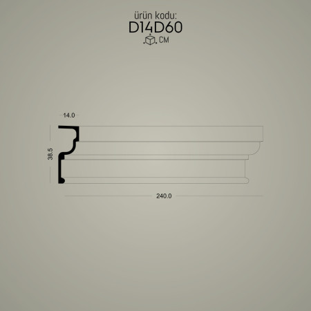Poliüretan Söve D14D60: Dekoratif Desenli Pencere Kenarı Söve Çeşitleri ve Tasarım Fikirleri