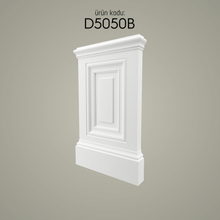D5050B Söve Sütun Poliüretan pilaster sütunlar Dekoratif Dor İyon Korint Sütun ve Başlığı