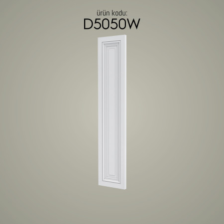 D5050W Poliüretan iç ve dış cephe pilaster sütun fiyatı Sütun ve Başlığı dekorları