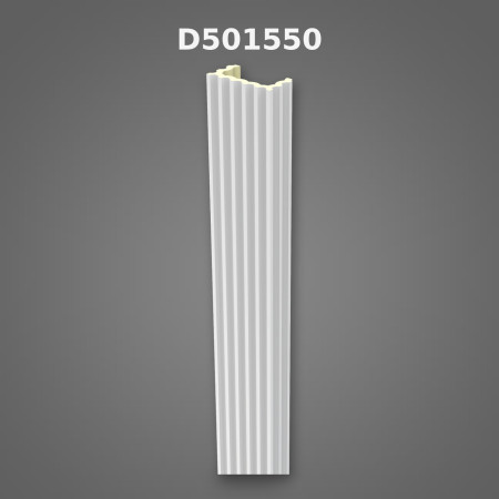 Poliüretan dekorasyon ürünü 8x15x240 cm Yivli Pilaster Sütun