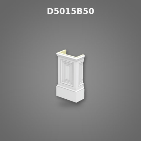 8x17x30 cm Poliüretan Dekorasyon Ürünü Pilaster Alt Kaidesi