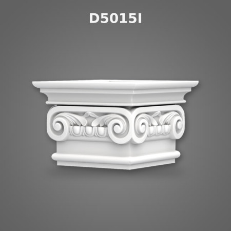 Belirtilmemiş. 21x21x15 cm Pilaster Sütun İyon Başlığı