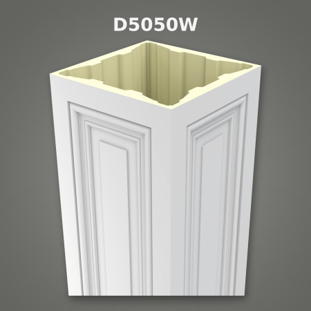 50x50x240 cm Poliüretan Dekorasyon Ürünü Pilaster Sütun