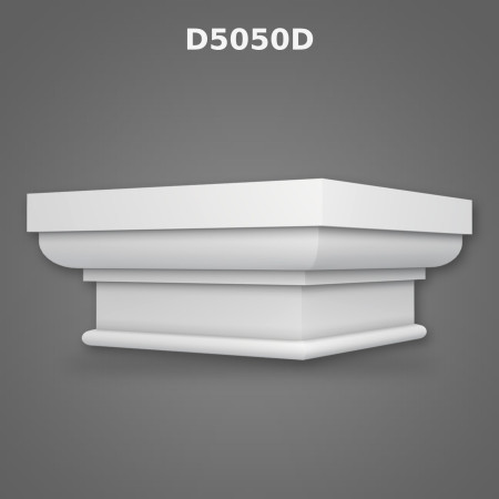 69x69x32 cm Poliüretan dekorasyon ürünü Pilaster Sütun Başlığı